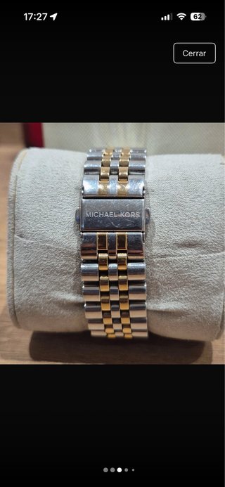 Oferta !!!Reloj Michael Kors Dorado y Plateado