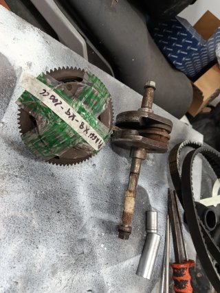 Cigüeñal Piaggio X8 X9 200cc