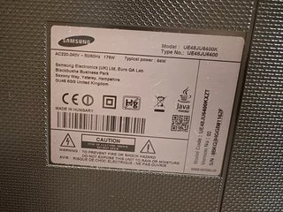 Samsung Smart TV 48” 4K UHD UE48JU6400K