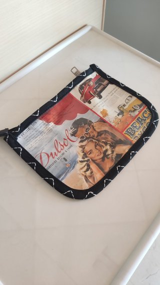 Mini bolso / Neceser de playa plana "Sun 'n' Sand"