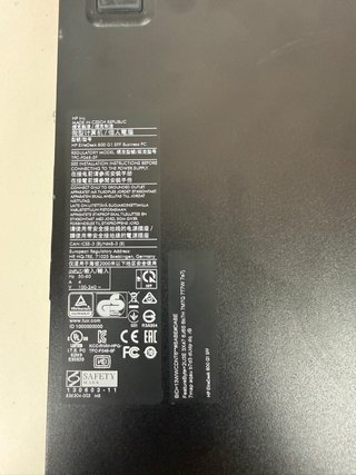 HP EliteDesk 800 G1 i5 12GB RAM SSD+HDD