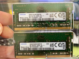 16GB (2x8GB) DDR4 3200MHz SODIMM RAM de Segunda mano por 99 EUR en