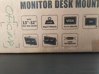 Soporte 3 monitores hasta 32"