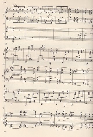 Brahms. Concerto No 2. Op 83. Para 2 Pianos (orq.)
