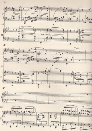 Brahms. Concerto No 2. Op 83. Para 2 Pianos (orq.)