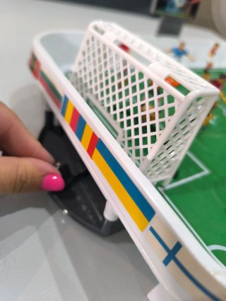Juego de mesa futbolín