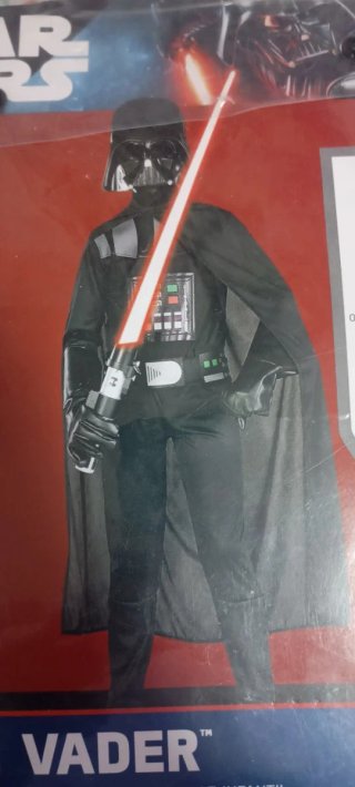 Disfraz Darth Vader Star Wars Talla 8/10.
