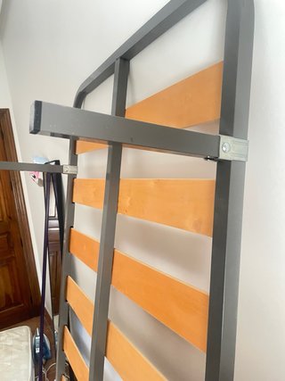 Somier 90x180cm Metal y Madera