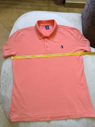 Polo Club corallo con logo