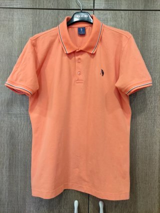 Polo Club corallo con logo
