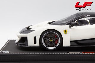 BBR Ferrari F80 2024 Bianco Italia 48pcs 1:18