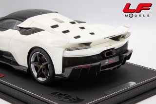 BBR Ferrari F80 2024 Bianco Italia 48pcs 1:18