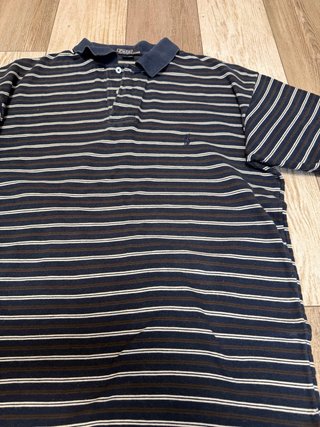 Polo Ralph Lauren Vintage a Rayas Azul Marino