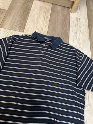 Polo Ralph Lauren Vintage a Rayas Azul Marino