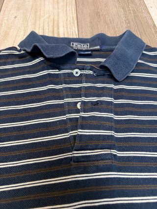 Polo Ralph Lauren Vintage a Rayas Azul Marino