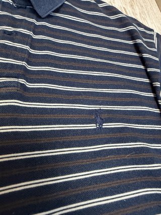 Polo Ralph Lauren Vintage a Rayas Azul Marino