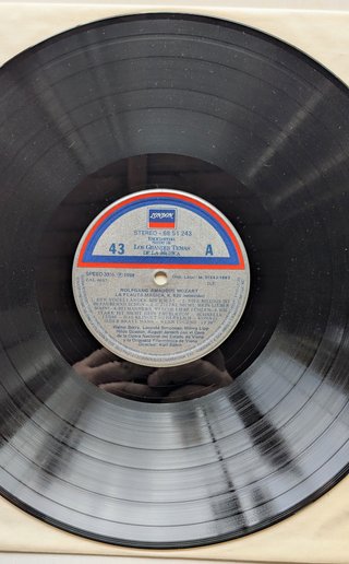 Vinilo LP Mozart La Flauta Mágica