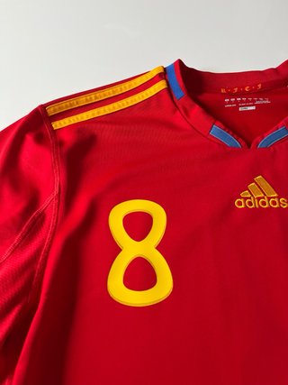 Camiseta Adidas España Mundial 2010 Xavi Talla L