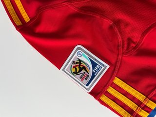 Camiseta Adidas España Mundial 2010 Xavi Talla L