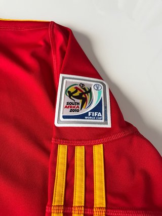 Camiseta Adidas España Mundial 2010 Xavi Talla L