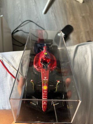 Maqueta Ferrari F1-75 Carlos Sainz 2022