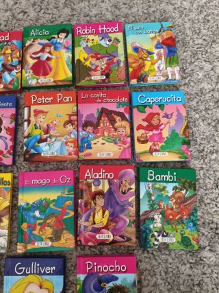 Colección de mini libros de cuentos infantiles
