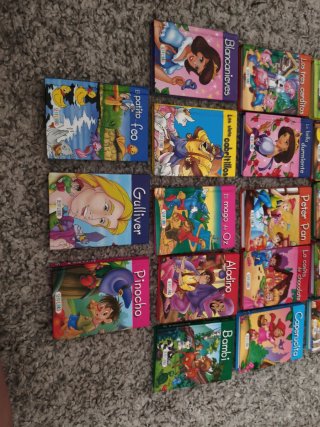Colección de mini libros de cuentos infantiles