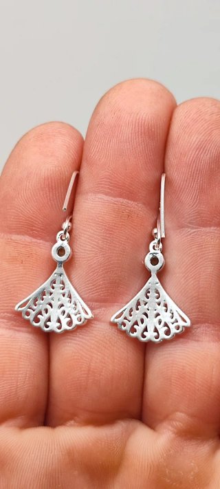 Pendientes de Plata y Olivino.