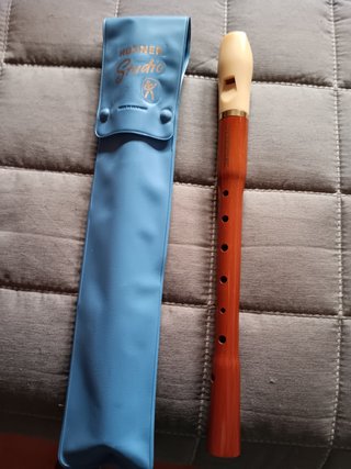 Flauta dulce Hohner Studio con funda
