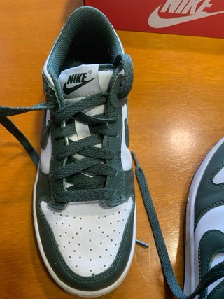 Zapatillas Nike Dunk Verdes y Blancas