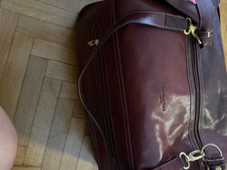 Borsone da viaggio o medico in pelle