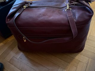 Borsone da viaggio o medico in pelle