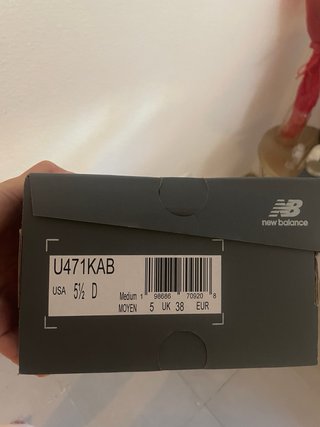 New Balance U471KAB Talla 38