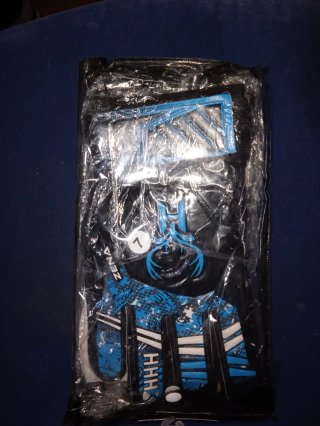 Guantes de Portero azul-negro