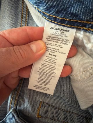 Pantalón corto vaquero Jack & Jones