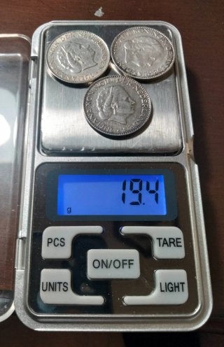 LOTE DE 3 GULDEN DE LOS PAISES BAJOS PLATA