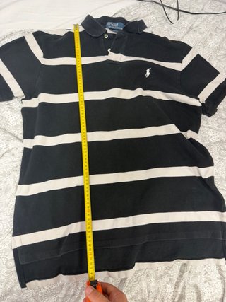 Polo Ralph Lauren Vintage a Rayas Negro y Blanco