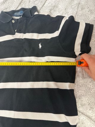 Polo Ralph Lauren Vintage a Rayas Negro y Blanco