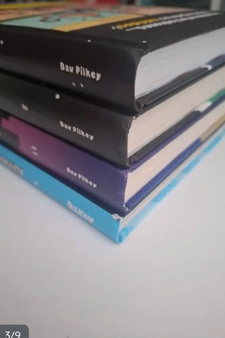 Lote 4 libros Polican y Chikigato. Dav Pilkey