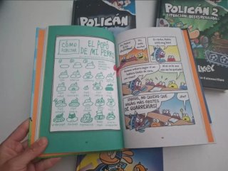 Lote 4 libros Polican y Chikigato. Dav Pilkey