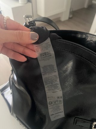 Bolso Karl Lagerfeld Negro Piel
