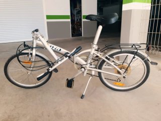 Bicicleta Plegable Ibiza Plata