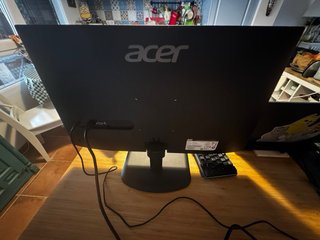 Monitor Acer 27 EK271 Gbi Negro