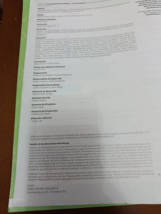 Libro conocimiento del medio 3 primaria