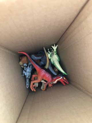 Lote de dinosaurios de juguete