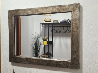 Recibidor estilo oriental madera