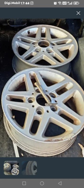 2 Llantas Aluminio BMW 15