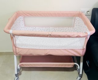 Cuna colecho ALYIKOU rosa ajustable