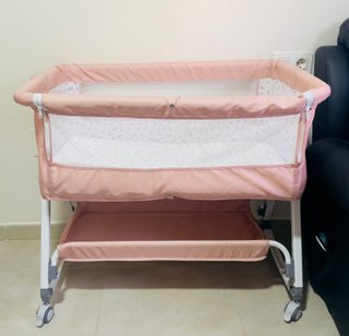 Cuna colecho ALYIKOU rosa ajustable