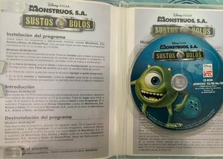 Pack2 Juegos PC Disney Monstruos S.A. RetroVintage